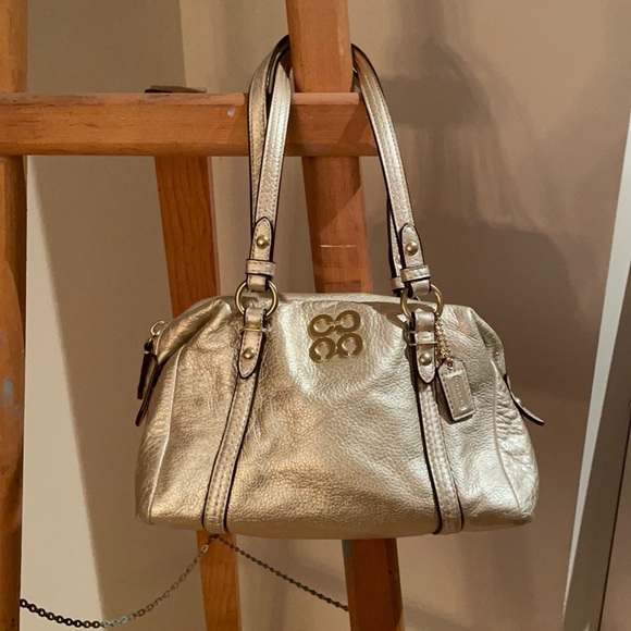 Coach mini Bag, Gold - Picture 2 of 2